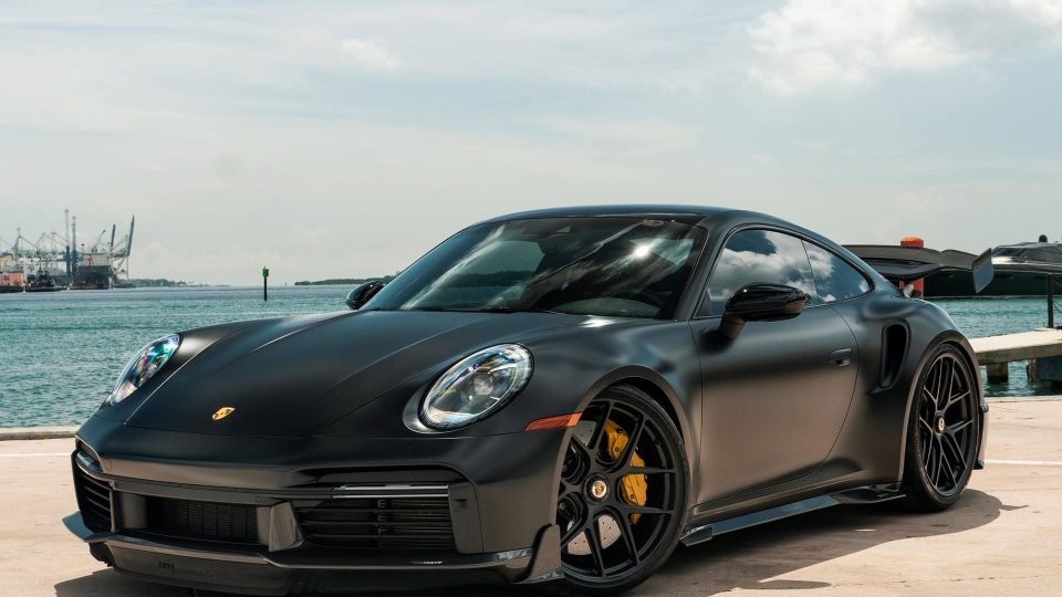 MANSORY 992 Turbo S | Black | on HRE R101 LW | Satin Black
