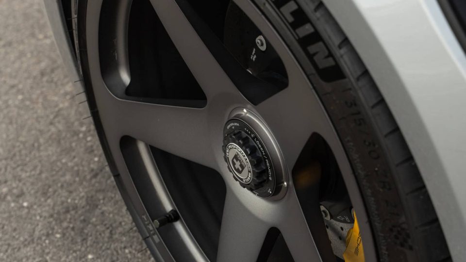 Porsche 992 Turbo S | GT Silver | on HRE 305M | Frozen Dark Polished