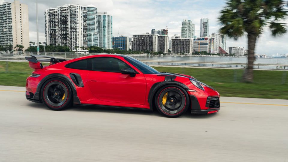 Techart GT Street R America 4 of 10 | Guards Red | on Techart Formula VI Wheels | Gloss Black