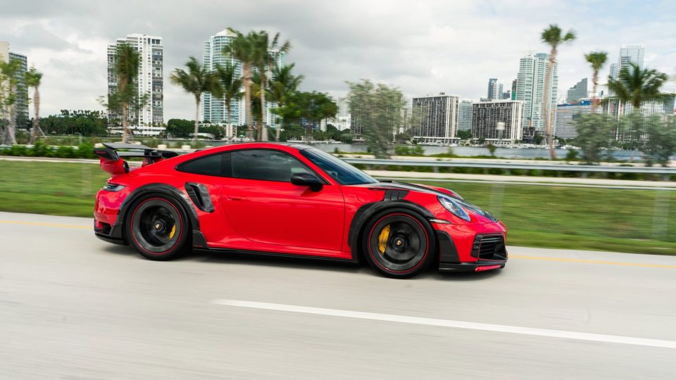 Techart GT Street R America 4 of 10 | Guards Red | on Techart Formula VI Wheels | Gloss Black