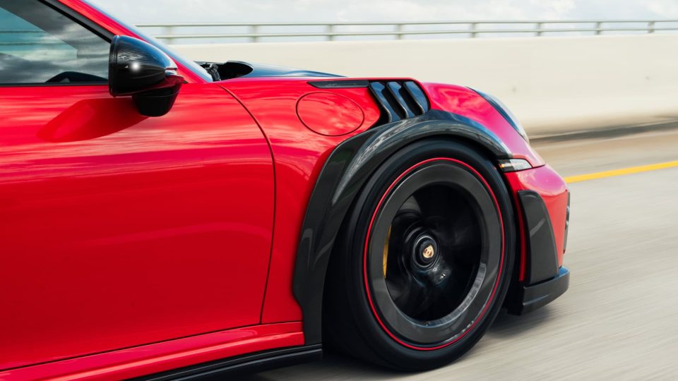 Techart GT Street R America 4 of 10 | Guards Red | on Techart Formula VI Wheels | Gloss Black