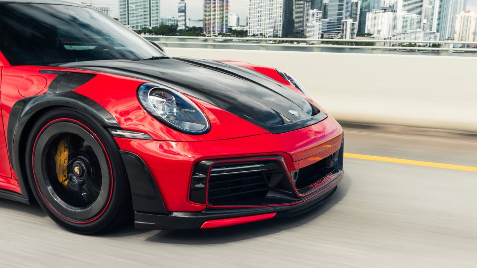 Techart GT Street R America 4 of 10 | Guards Red | on Techart Formula VI Wheels | Gloss Black