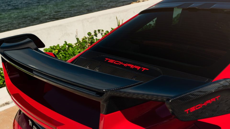 Techart GT Street R America 4 of 10 | Guards Red | on Techart Formula VI Wheels | Gloss Black