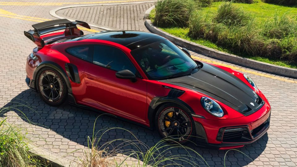 Techart GT Street R America 4 of 10 | Guards Red | on Techart Formula VI Wheels | Gloss Black