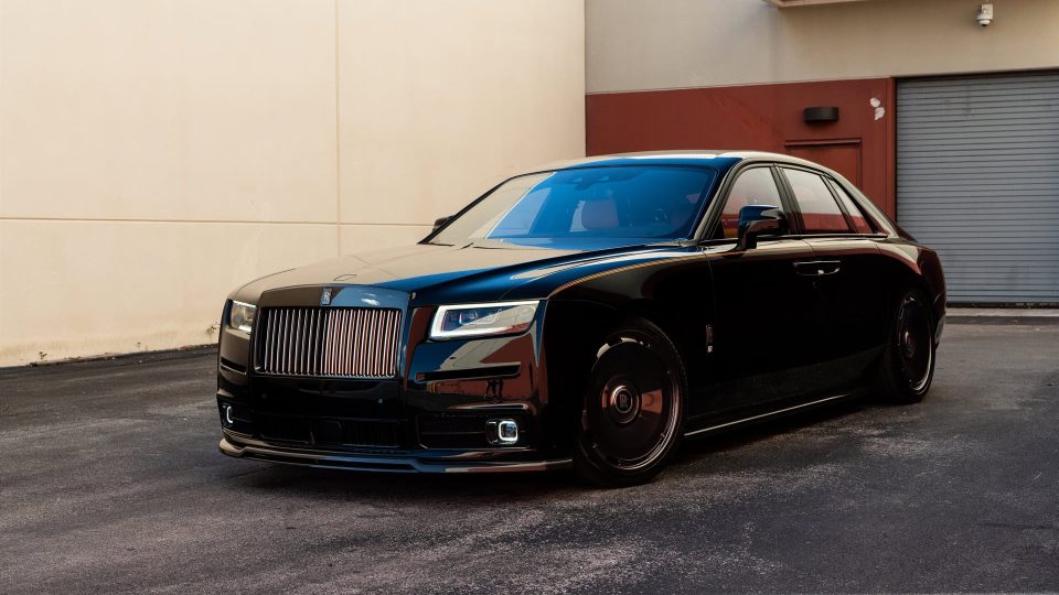 Urban Automotive Rolls-Royce Ghost | on Avant Garde AGL93 | Mirror Polished Smoke