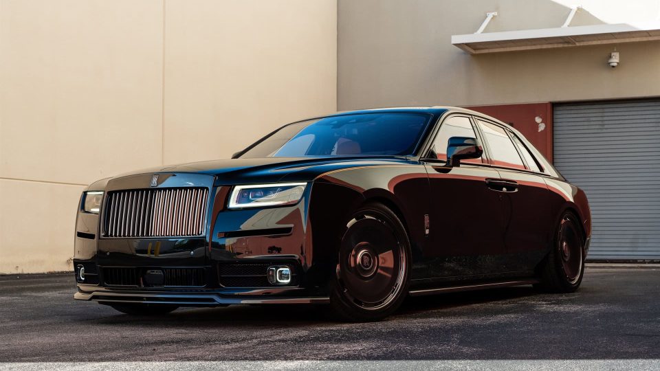 Urban Automotive Rolls-Royce Ghost | on Avant Garde AGL93 | Mirror Polished Smoke