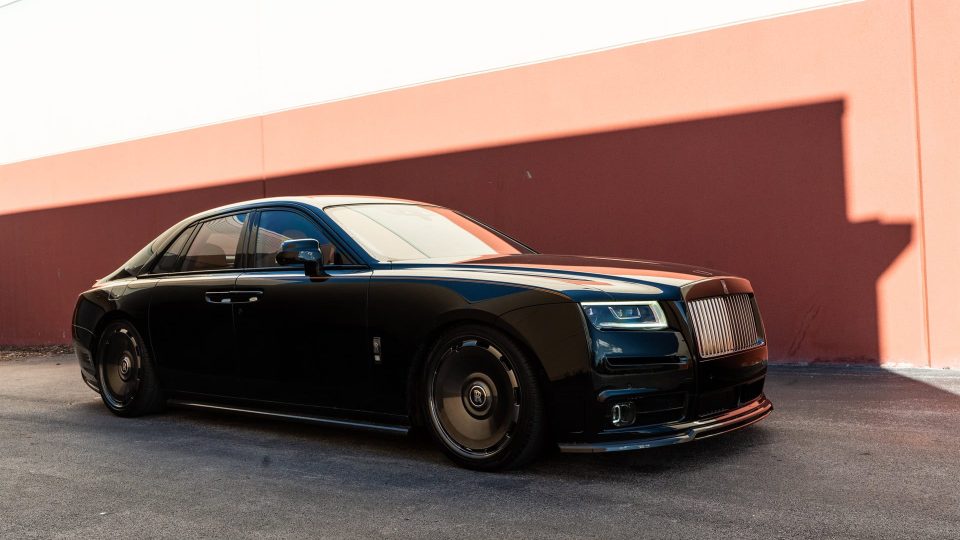 Urban Automotive Rolls-Royce Ghost | on Avant Garde AGL93 | Mirror Polished Smoke