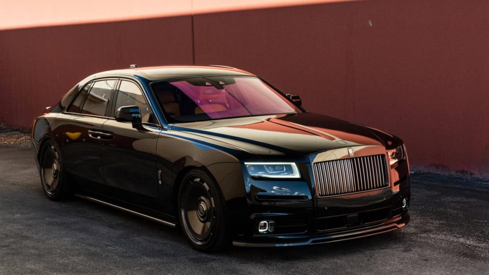 Urban Automotive Rolls-Royce Ghost | on Avant Garde AGL93 | Mirror Polished Smoke