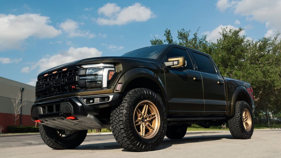 ANRKY AN36 Satin Brushed Champange | Ford Raptor R