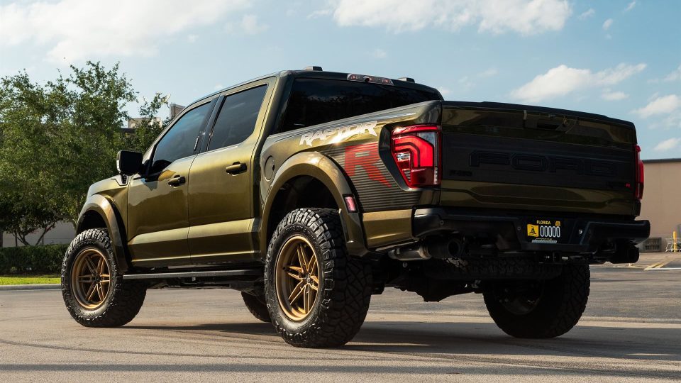 ANRKY AN36 Satin Brushed Champange | Ford Raptor R
