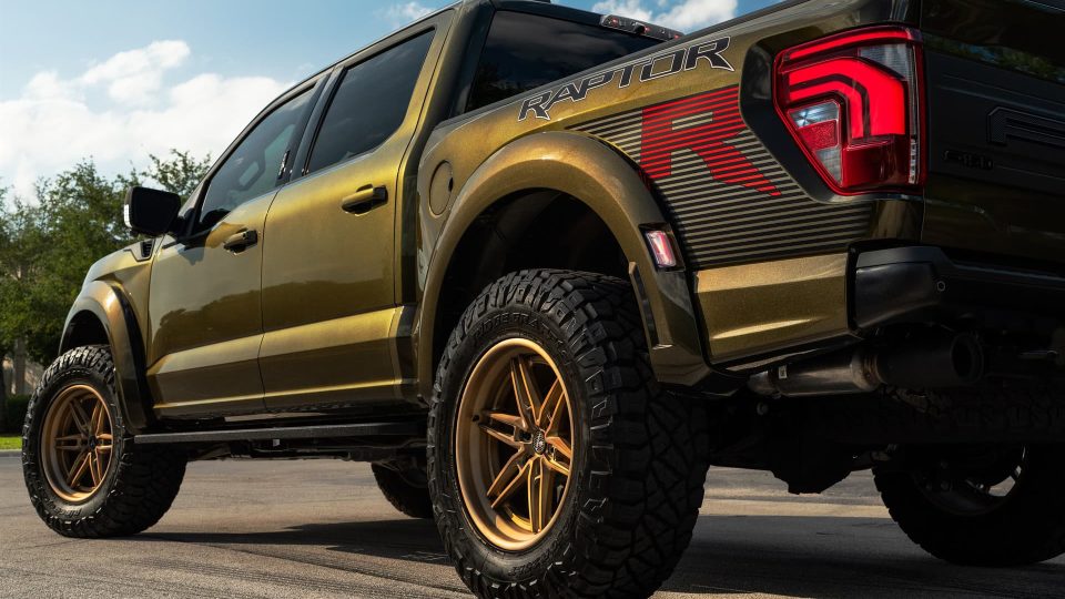 ANRKY AN36 Satin Brushed Champange | Ford Raptor R