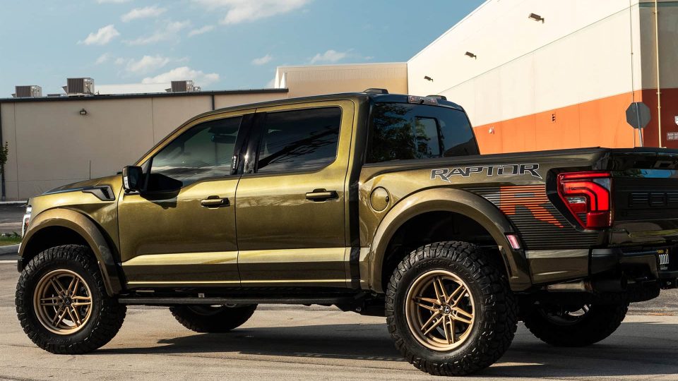 ANRKY AN36 Satin Brushed Champange | Ford Raptor R