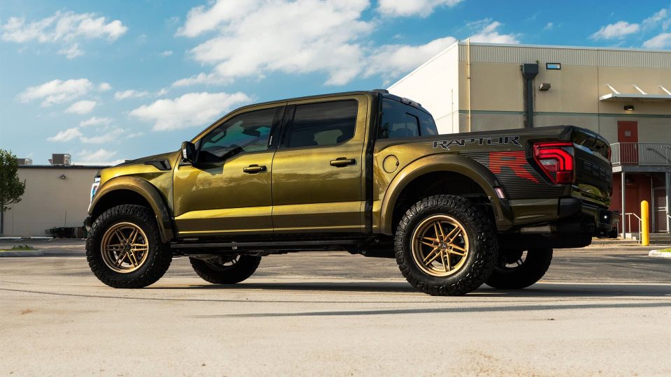 ANRKY AN36 Satin Brushed Champange | Ford Raptor R