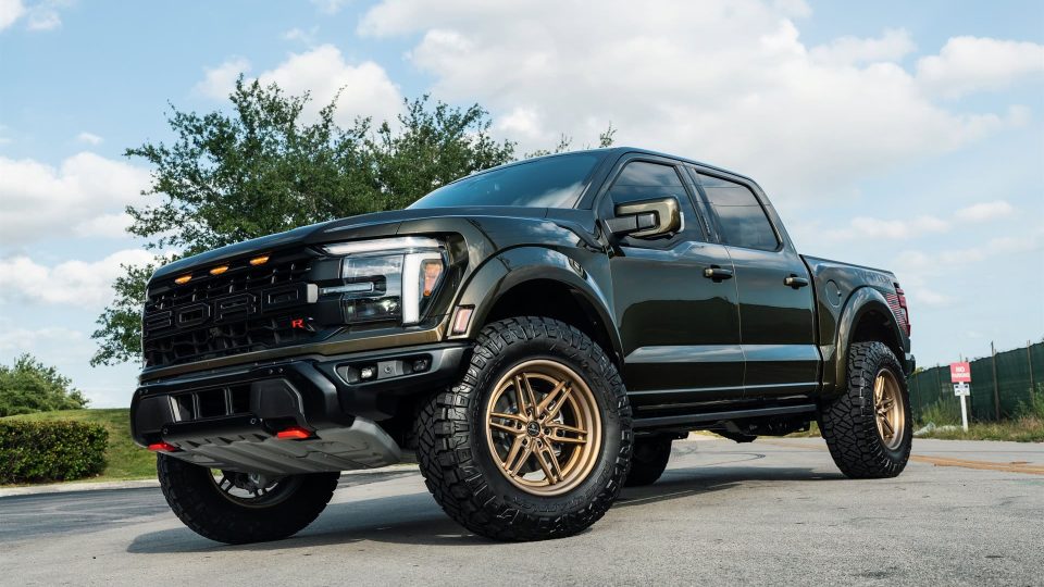 ANRKY AN36 Satin Brushed Champange | Ford Raptor R