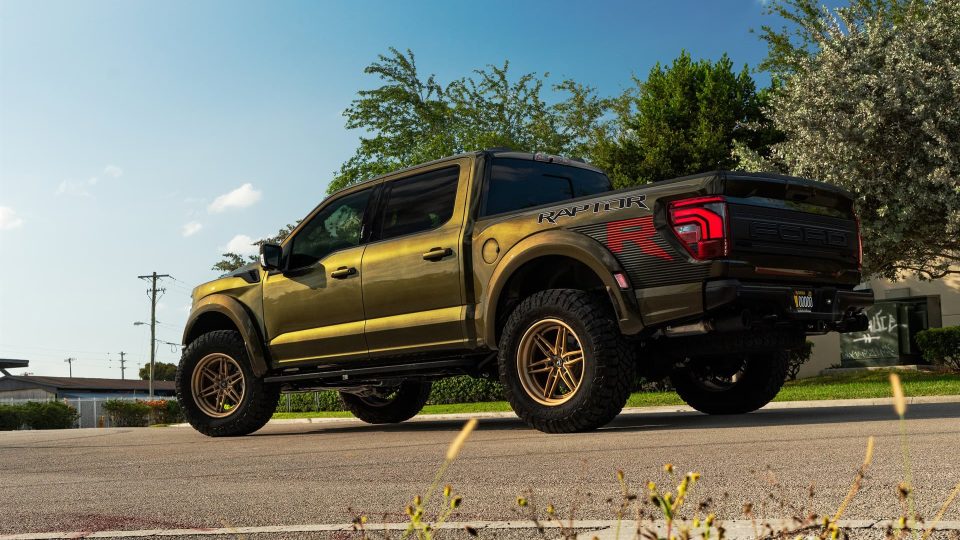 ANRKY AN36 Satin Brushed Champange | Ford Raptor R