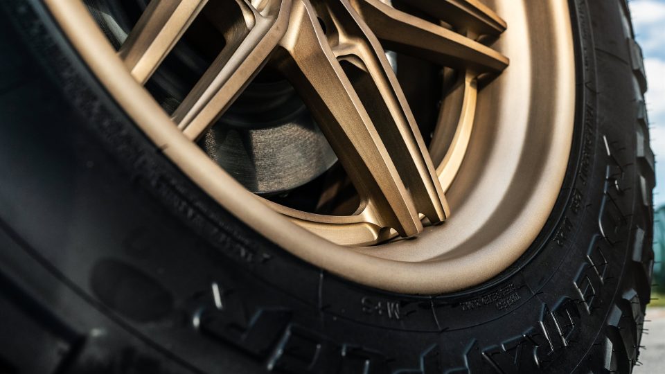 ANRKY AN36 Satin Brushed Champange | Ford Raptor R