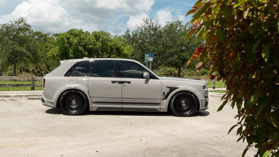 1016 Industries Cullinan Series II | Burnout Gray | on Avant Garde AGL93 | Satin Black
