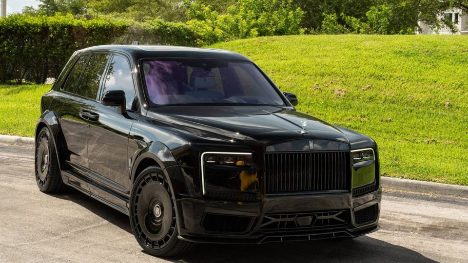 1016 Industries Cullinan Series II | Diamond Black | on Avant Garde SRX-04 | Gloss Black