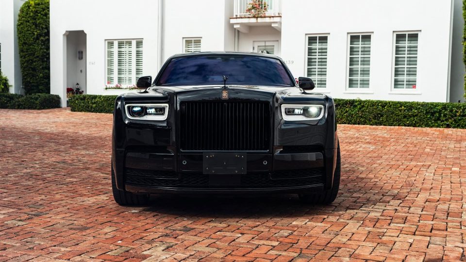 Rolls Royce Phantom | Diamond Black | on Novitec SP3 | Brushed Clear