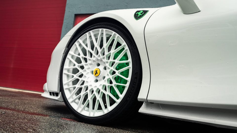 Ferrari SF90 | Bianco Avus | on 1886 S015 | Gloss White