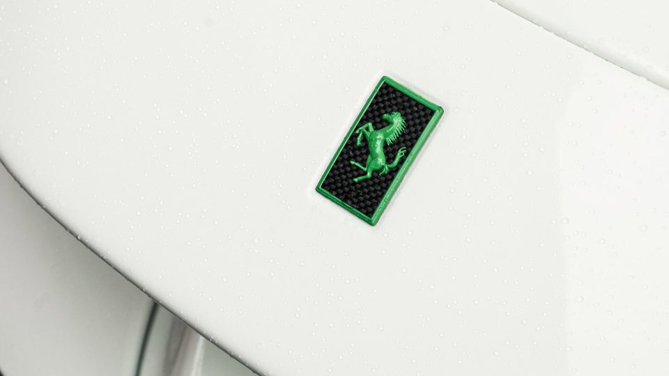 Ferrari SF90 | Bianco Avus | on 1886 S015 | Gloss White