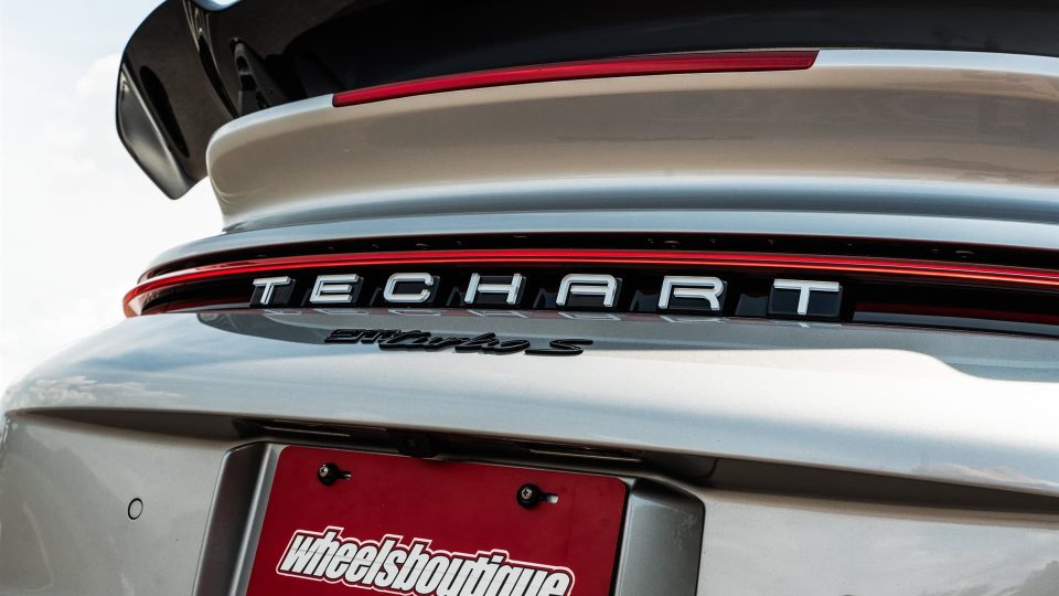 TECHART 992 Turbo S | GT Silver | on HRE S101SC | Satin White Gold