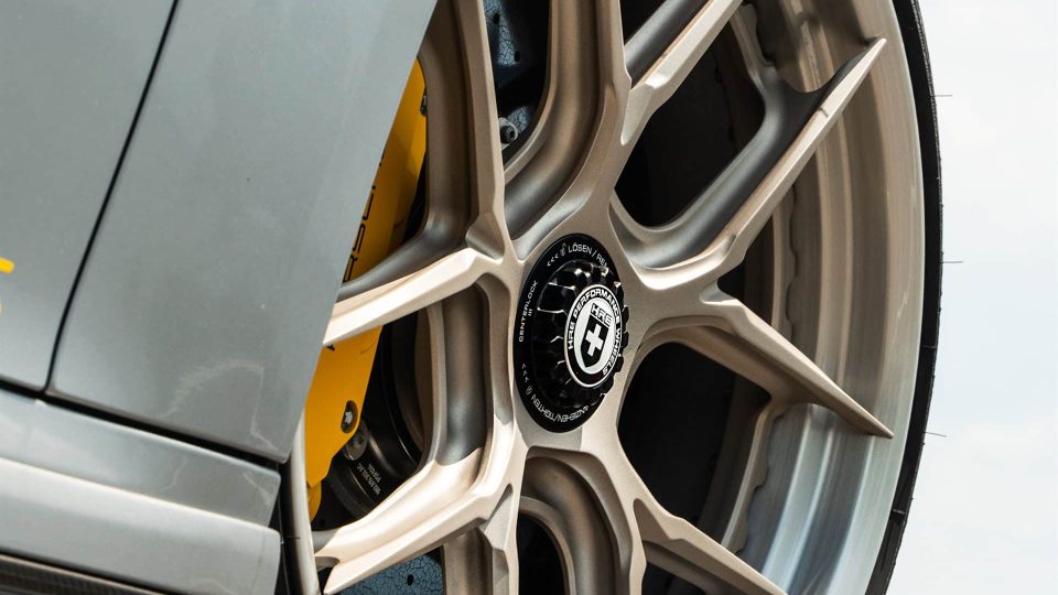 TECHART 992 Turbo S | GT Silver | on HRE S101SC | Satin White Gold