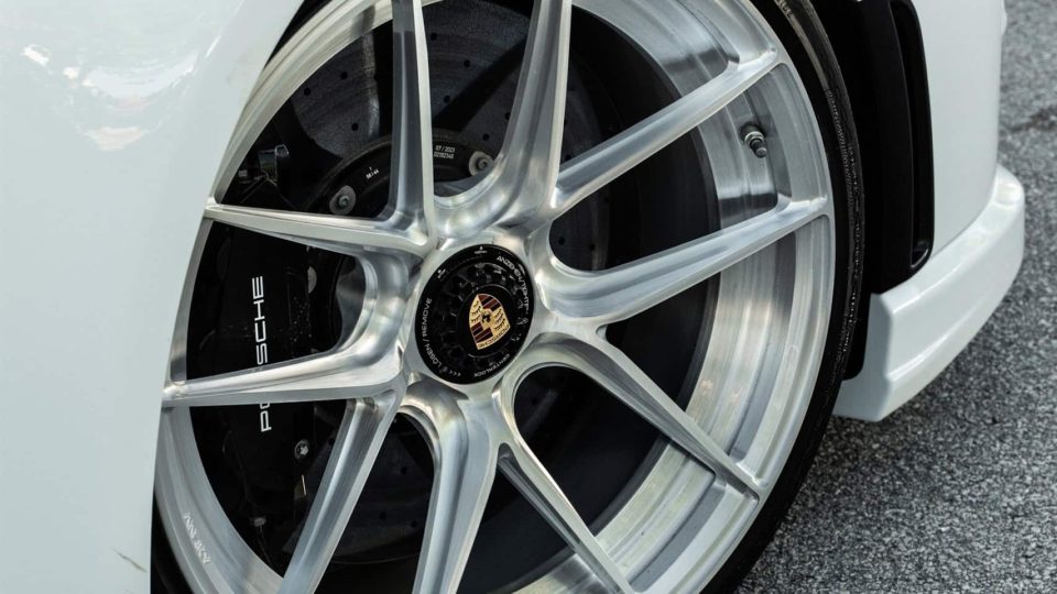 TECHART 992 Turbo S | Carrera White | on ANRKY XR-201 | Brushed Clear