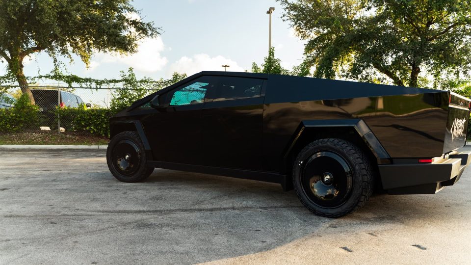 Tesla Cybertruck on Forgiato Cactus Jack