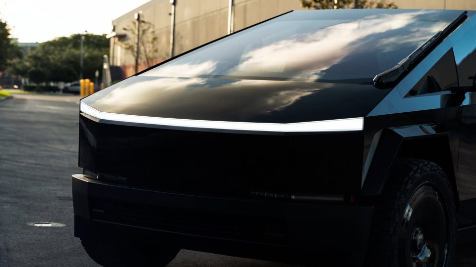 Tesla Cybertruck on Forgiato Cactus Jack