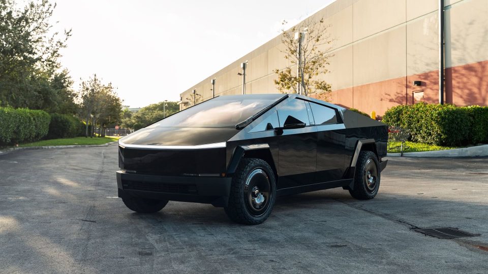 Tesla Cybertruck on Forgiato Cactus Jack