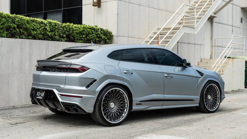 Lamborghini Urus SE | Grigio Nimbus | on ANRKY RS7.3 | Frozen Polished Gunmetal