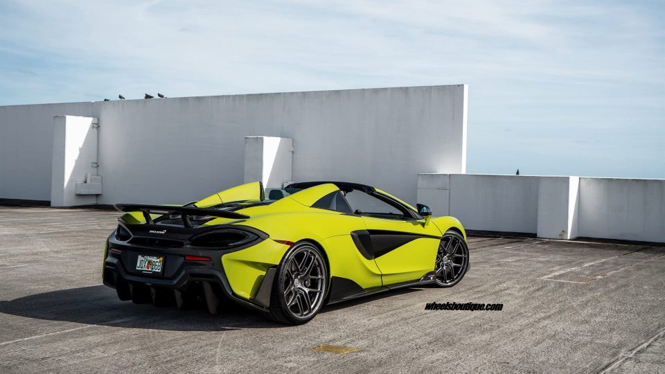 MCLAREN 600LT SPIDER ON HRE R101 LIGHTWEIGHT