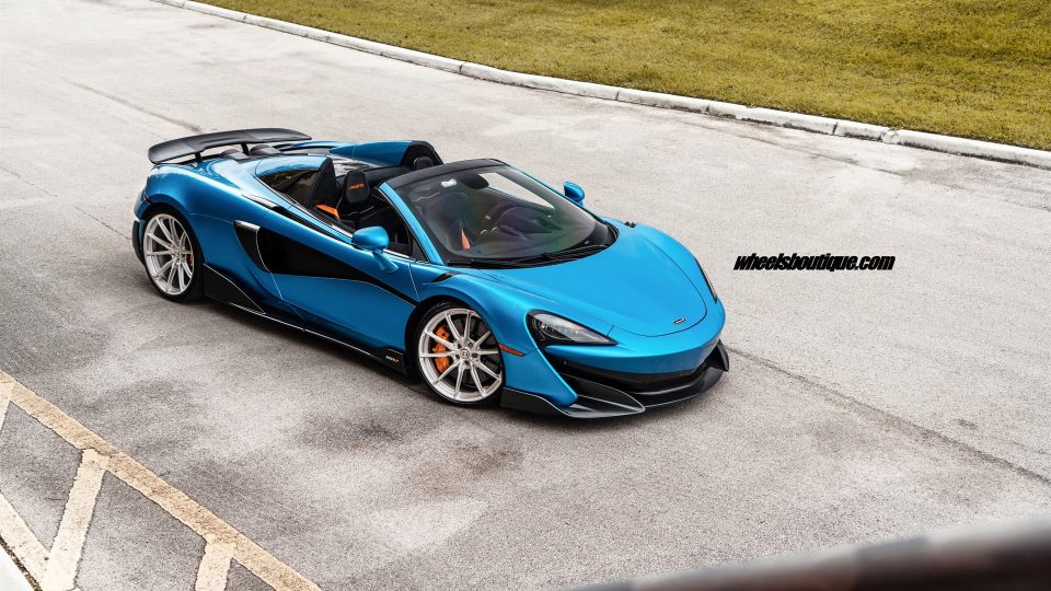 HRE P104SC | McLaren 600LT MSO Ludus Blue Spider
