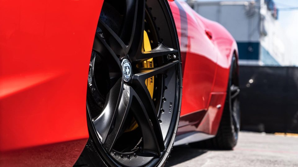 Ferrari 458 | | on HRE S207 | Satin Black
