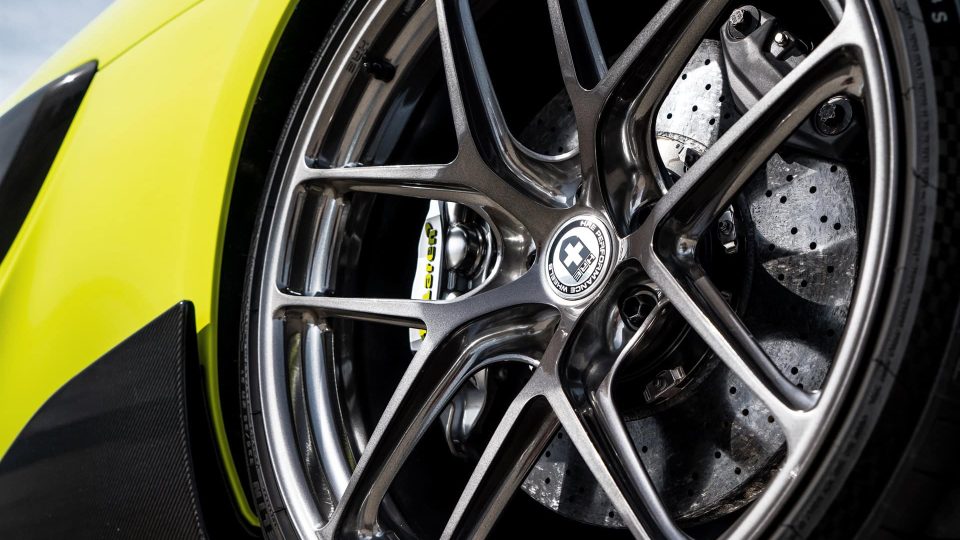MCLAREN 600LT SPIDER ON HRE R101 LIGHTWEIGHT