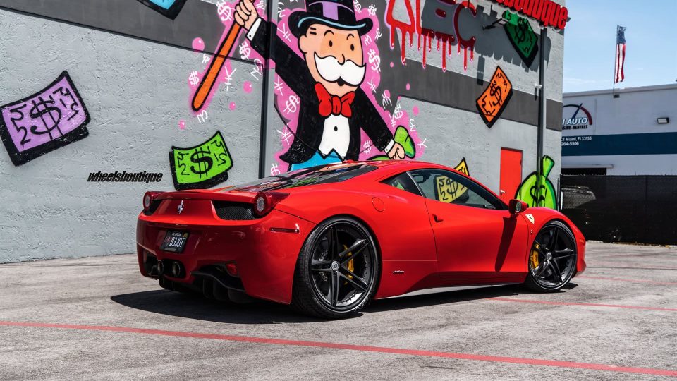 Ferrari 458 | | on HRE S207 | Satin Black
