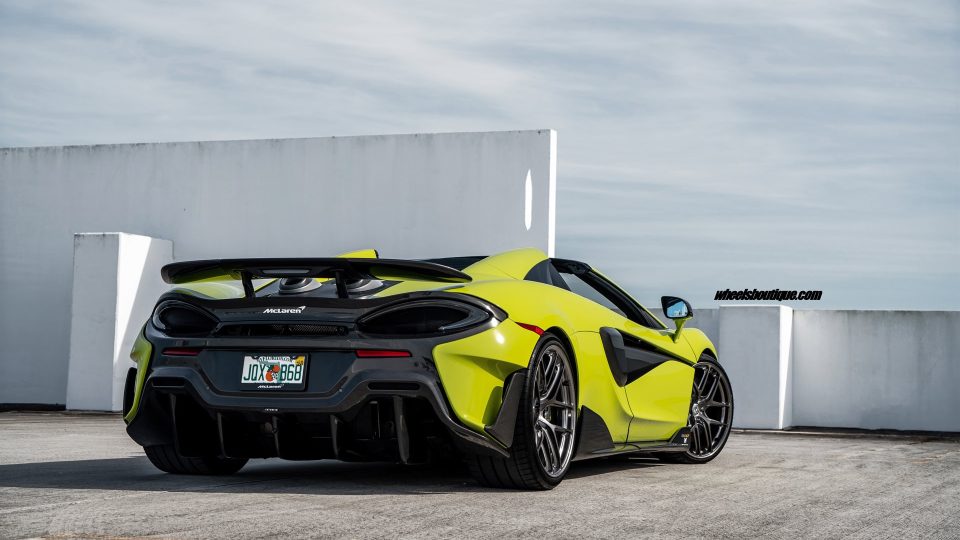 MCLAREN 600LT SPIDER ON HRE R101 LIGHTWEIGHT