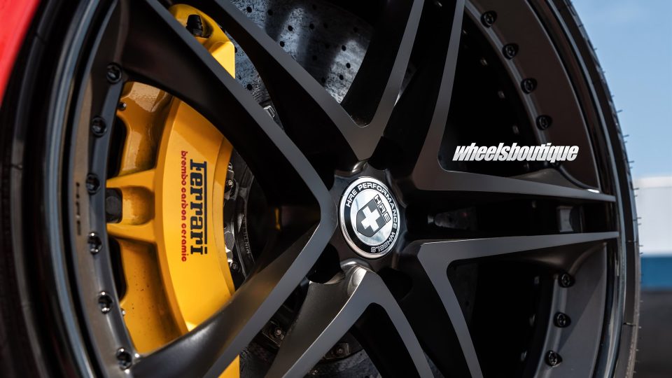 Ferrari 458 | | on HRE S207 | Satin Black