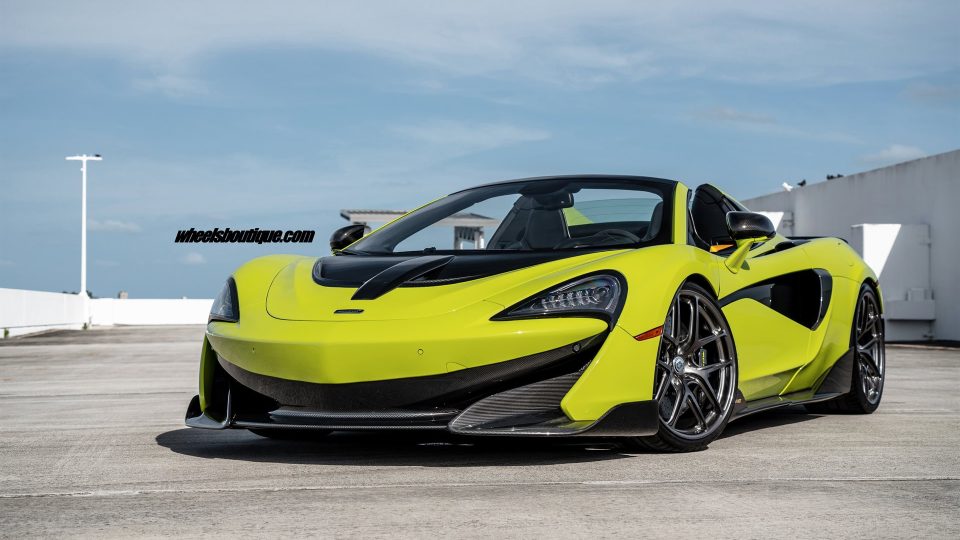 MCLAREN 600LT SPIDER ON HRE R101 LIGHTWEIGHT