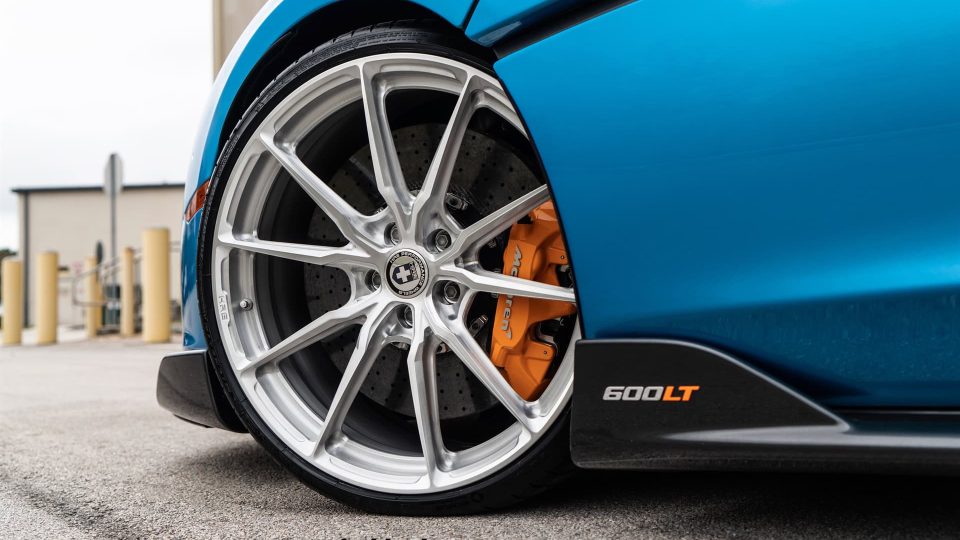 HRE P104SC | McLaren 600LT MSO Ludus Blue Spider