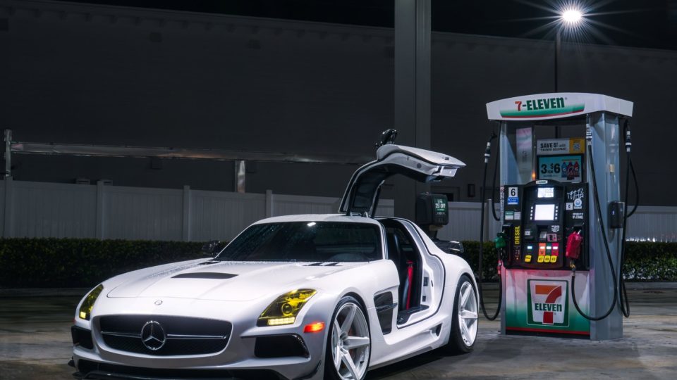 Mercedes Benz SLS Black Series | Mystic White | on ANRKY RS5.1 | Mystic White