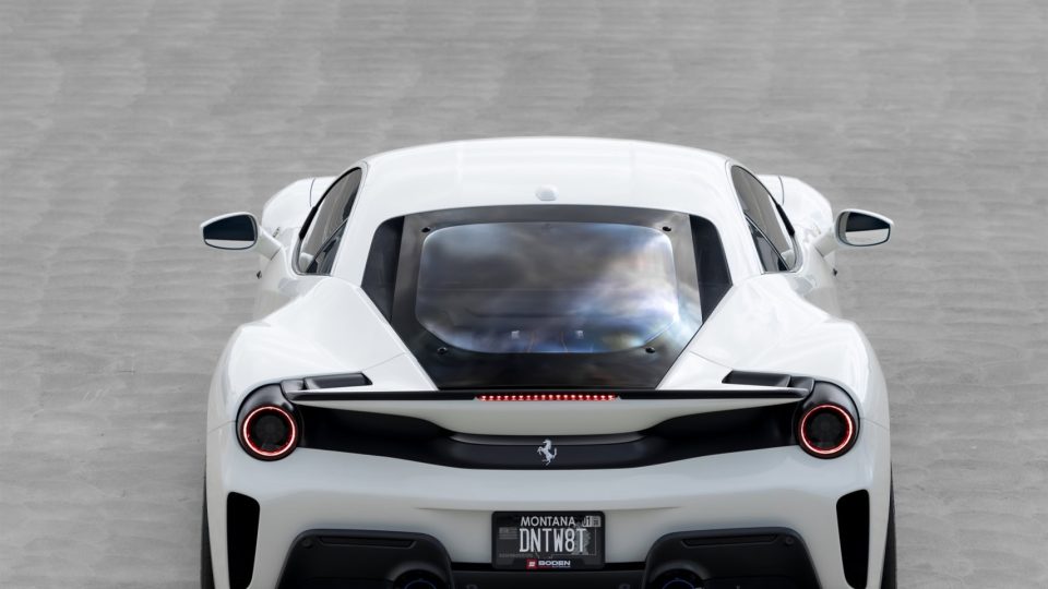 Ferrari 488 Pista | Bianco Avus | on HRE P104SC | Satin White Gold