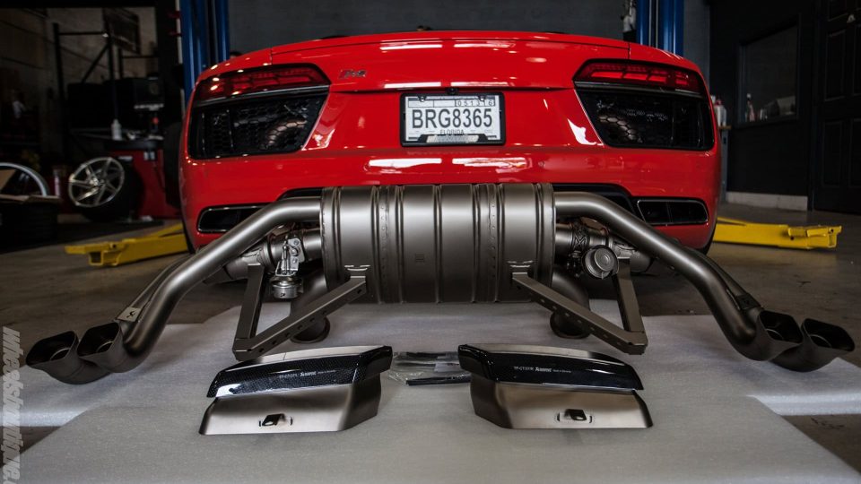 Akrapovic Exhaust Install – Audi R8 V10 (2017)
