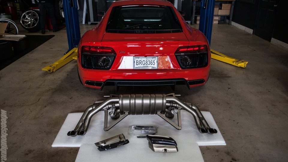 Akrapovic Exhaust Install – Audi R8 V10 (2017)