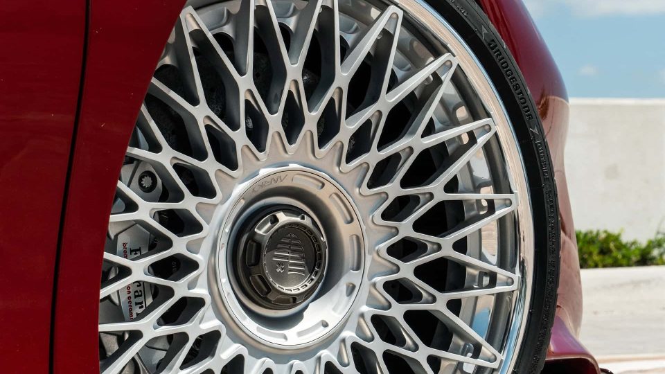 Ferrari 488 Pista | Rosso Fiorano | on ANRKY RS7.3 | Frozen Polished Clear