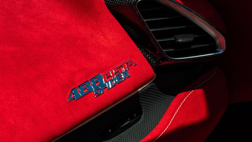 Ferrari 488 Pista | Rosso Fiorano | on ANRKY RS7.3 | Frozen Polished Clear