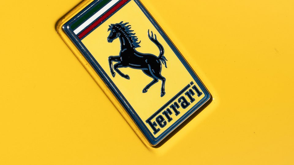 Ferrari F8 | Giallo Modena | on ANRKY AN12 | Satin Black
