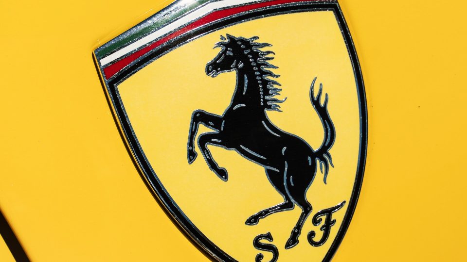 Ferrari F8 | Giallo Modena | on ANRKY AN12 | Satin Black