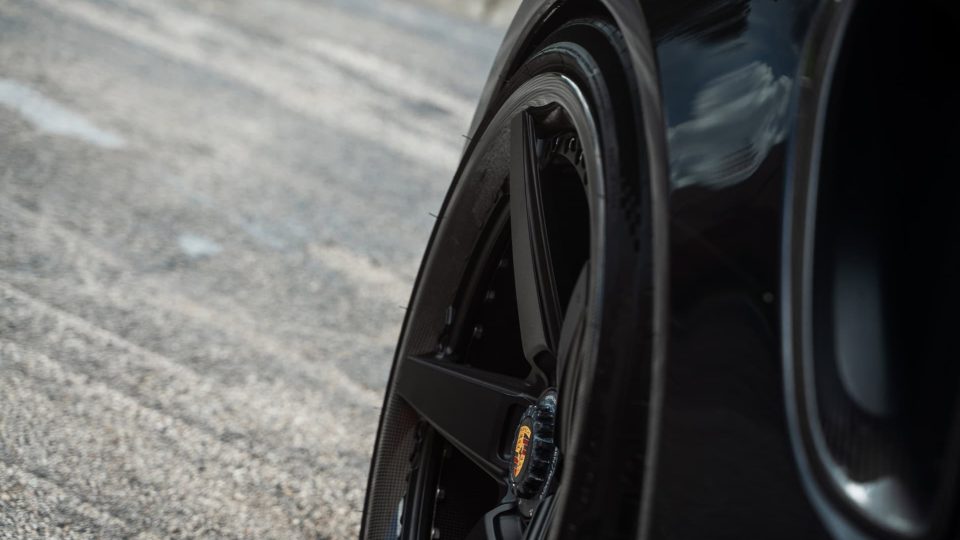 Porsche 991.1 Turbo S | Black | on ANRKY RS5.3C | Satin Black
